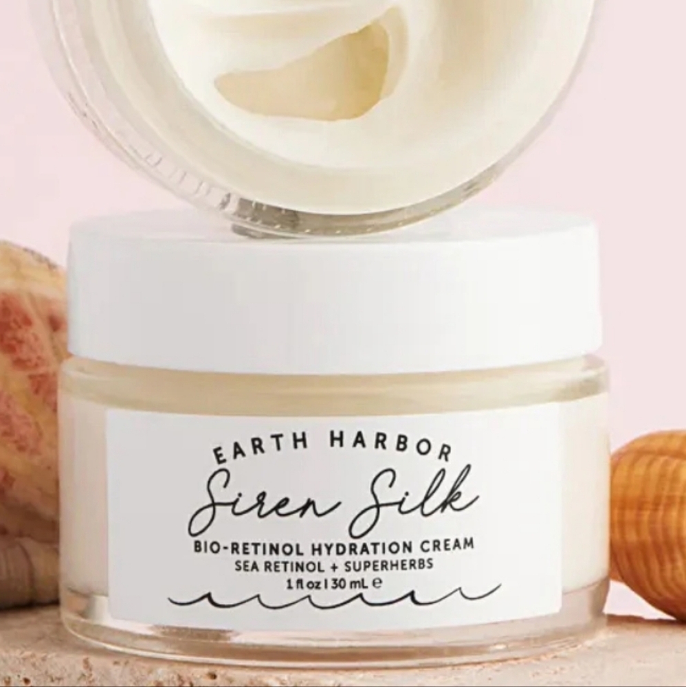 Earth Harbor Siren Silk Bio-Retinol Hydration Cream, 2oz. NIB - Picture 5 of 5
